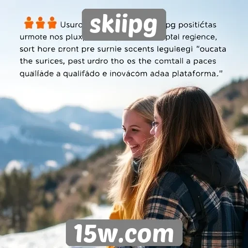 Usuários relatam experiências positivas com skiipg